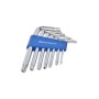 Ключ Стандарт TORX Г-подібний з отвором 7шт. (TKS0701)