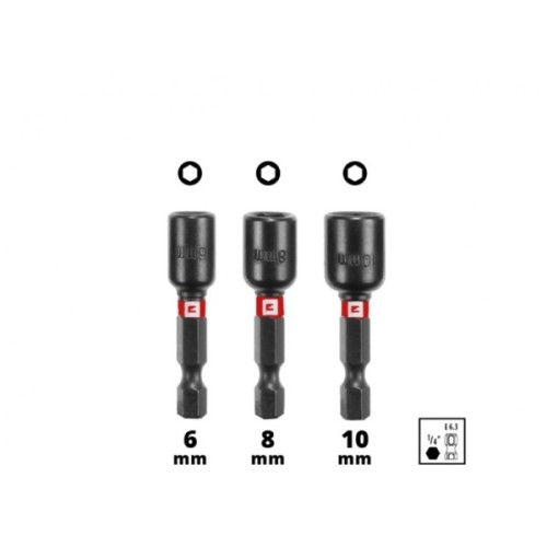 Набір біт Einhell біт і головок, 1/4", 28шт, кейс (108703)