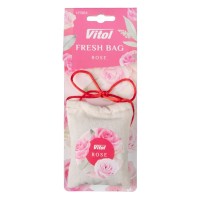 Ароматизатор для автомобіля VITOL Fresh Bag Rose (VFB04)