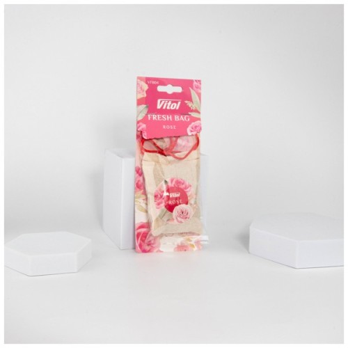 Ароматизатор для автомобіля VITOL Fresh Bag Rose (VFB04)