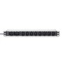 Силовий блок 19" 1U w/PDU 8xC13, 2xC19, 16A, 250V, вилка C20 Digitus (DN-95427)