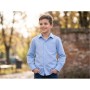 Сорочка дитяча Lakids з довгим рукавом (1551-134B-lightblue)