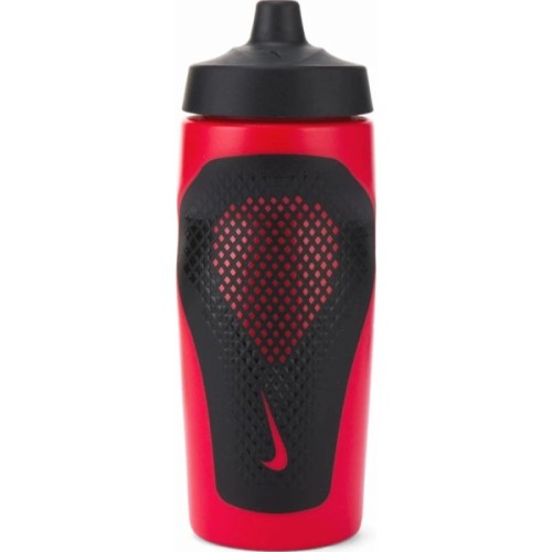 Пляшка для води Nike REFUEL BOTTLE GRIP 18 OZ N.100.9955.636.18 червоний, білий, чорний 532 мл (887791762092)