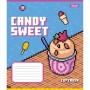 Зошит 1 вересня Candy sweet А5 12 аркушів лінія (767217)