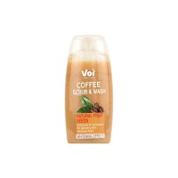 Гель для душу Voi Coffee Scrub & Wash Natural Fruit Seeds Whitening Effect 400 мл (8681608226133)