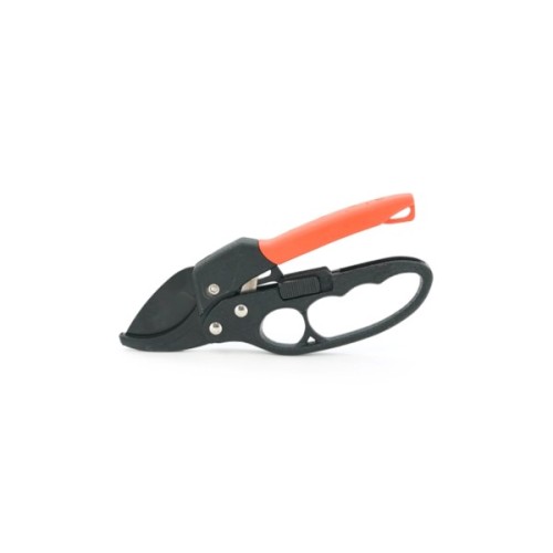 Секатор Voltronic YT-SK5B, храповий механізм, 205мм, 25мм, сталь SK5, з фіксатором, Red/Black, Blister (YT-SK5B-Bl)