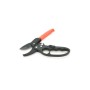 Секатор Voltronic YT-SK5B, храповий механізм, 205мм, 25мм, сталь SK5, з фіксатором, Red/Black, Blister (YT-SK5B-Bl)