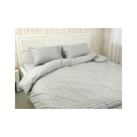 Постільна білизна Руно Grey Braid мікрофайбер двоспальний (Р655.52_Grey Braid)