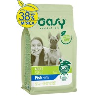 Сухий корм для собак OASY LIFESTAGE Adult Small риба 3 кг (8054329510100)