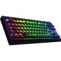 Клавіатура Razer BlackWidow V4 Low-Profile TKL Wireless/Bluetooth/USB Green switch UA Black (RZ03-05450500-R3M1)