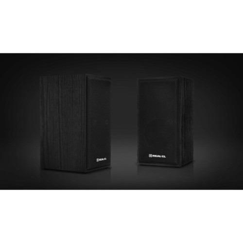 Акустична система REAL-EL S-202 USB Black (EL121200019)