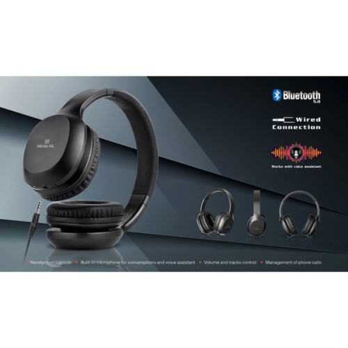 Навушники REAL-EL GD-820 Black (EL124100051)