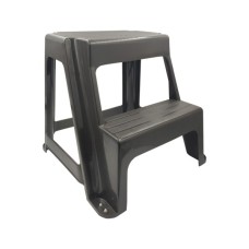 Табурет Irak Plastik зі сходинкою Step колір шоколадний (10856)