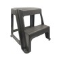 Табурет Irak Plastik зі сходинкою Step колір шоколадний (10856)