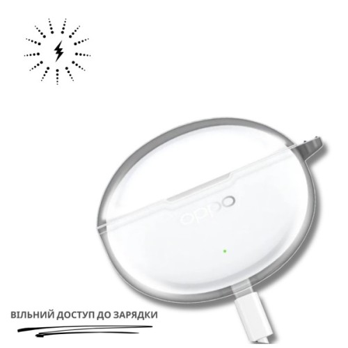 Чохол для навушників BeCover для OPPO Enco Air4 Pro (ETEA1) Transparent (714836)