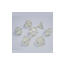 Набір кубиків для настільних ігор Games 7 Days Transparent 7 Dice Set - Colorless (g7dtran11)