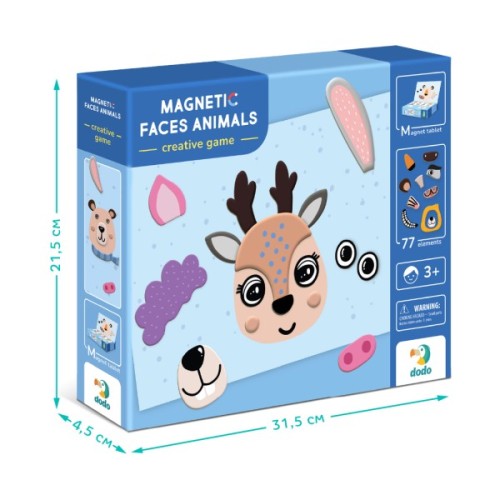Настільна гра DoDo Магнітна Мордочки (200209)