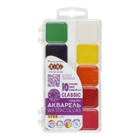 Акварельні фарби ZiBi KIDS Line -2 Classic 10 кольорів (ZB.6583)