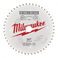 Диск пильний Milwaukee PFTE,.165х20х2,2мм, 48 зуб. (4932471295)