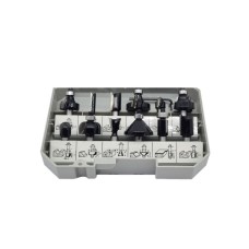 Набір фрез HAISSER набір по дереву, 12 шт. (120863)