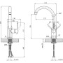 Душовий гарнітур Kroner Essen-SCH063 + змішувач Essen-SCH030 + змішувач Essen-SCH010 (CVS30219)