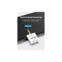 Перехідник 3.5mm M to 2x3.5mm F (4pin) gray Vention (BDBW0)