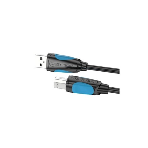 Кабель для принтера USB 2.0 AM/BM 1.5m black Vention (VAS-A16-B150)
