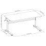 Парта Cubby сіра (Imparare Grey)