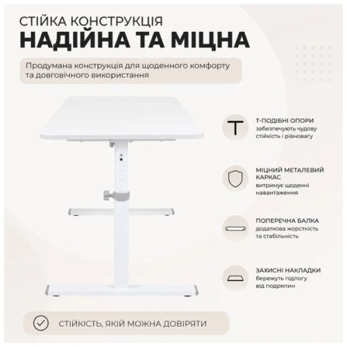 Парта Cubby сіра (Imparare Grey)
