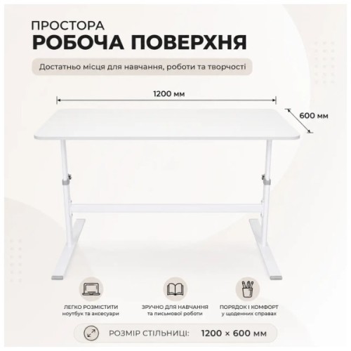 Парта Cubby сіра (Imparare Grey)