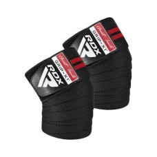 Бинт для спорту RDX KR11 Gym Knee Wrap Black/Red (WAH-KR11BR) Бинт для спорту RDX KR11 Gym Knee Wrap Black/Red (WAH-KR11BR)