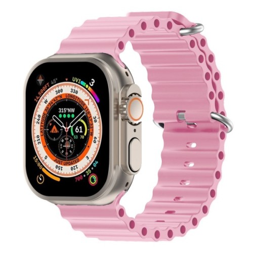 Ремінець до смарт-годинника Armorstandart Ocean Band для Apple Watch 49/46/45/44/42 (Series 1-3) Vintage Rose (ARM74248)