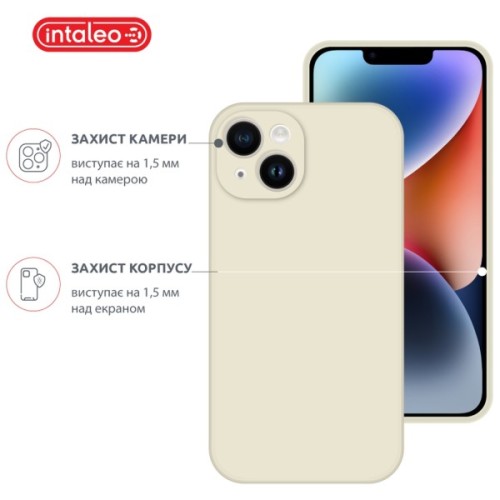 Чохол до мобільного телефона Intaleo SoftShell Apple iPhone 14 Plus White (1283126557699)