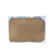 Офісна дошка H-Tone коркова 45х60 см, алюмінієва рамка (BOARD-HT-JJ41122-2)
