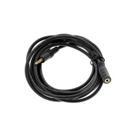 Кабель мультимедійний 3.5mm M to 3.5mm F 5.0m Value (B00344)