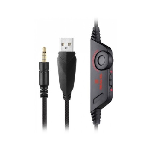 Навушники REAL-EL GDX-7650 Black/Red (EL124100043)