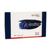 Акварельні фарби Rosa Gallery Класика 24 кольори 2.5 мл кювета, картон, (4823098502821)