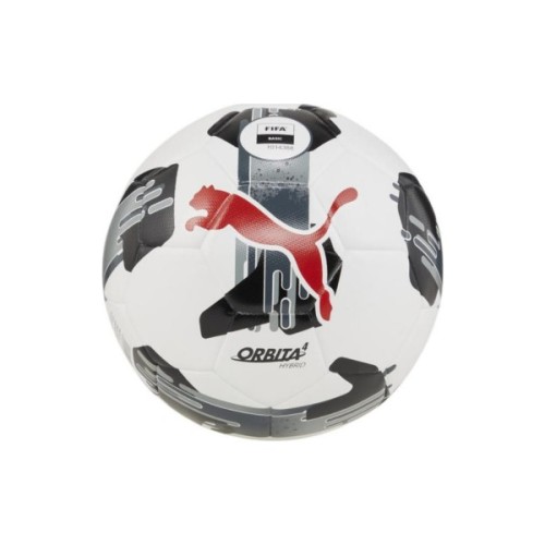 М'яч футбольний Puma Orbita 4 HYB (FIFA Basic) 084326-02 білий, чорний, червоний 5 (4067981495528)