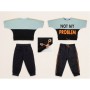 Набір дитячого одягу Smile NOT MY PROBLEM (5067-140G-mint)
