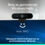 Веб-камера Logitech Brio 4K Ultra HD Graphite (960-001718)