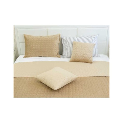 Подушка Руно декоративна Velour Beige 40х40 (311.55_Beige)