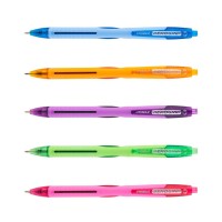 Ручка кулькова Unimax автоматична Aerogrip-2, синя (UX-137-02)