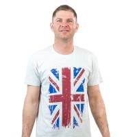 Футболка Sol's Regent Great Britain Flag 150 світло-меланжевий S (11380300/10S)