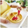 Тарілка дитяча MinikOiOi Portions секційна Mellow Yellow (101050006)