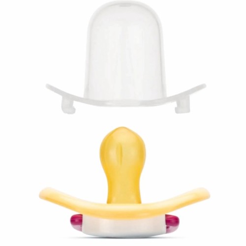 Пустушка Baboo Me To You 0+ міс. персикова (90412)