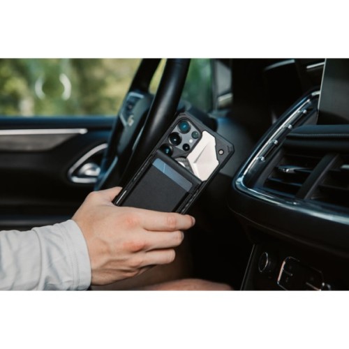 Чохол до мобільного телефона UAG Magnetic with Stand Metropolis Wallet PU Black (964445114040)