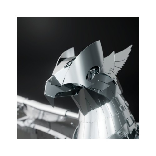 Конструктор Metal Time Колекційна модель Unity Wings Eagle Silver Armor (MT101/READY)
