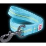 Повідець для собак WAUDOG Nylon світонакоплювальний S Ш 15 мм блакитний (45662)