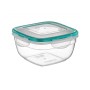Харчовий контейнер Irak Plastik Fresh квадратний 4 л прозорий (5309)