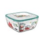 Харчовий контейнер Irak Plastik Fresh квадратний 4 л прозорий (5309)